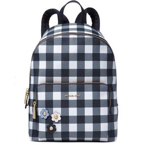 NWT Michael Michael Kors Gingham Backpack!